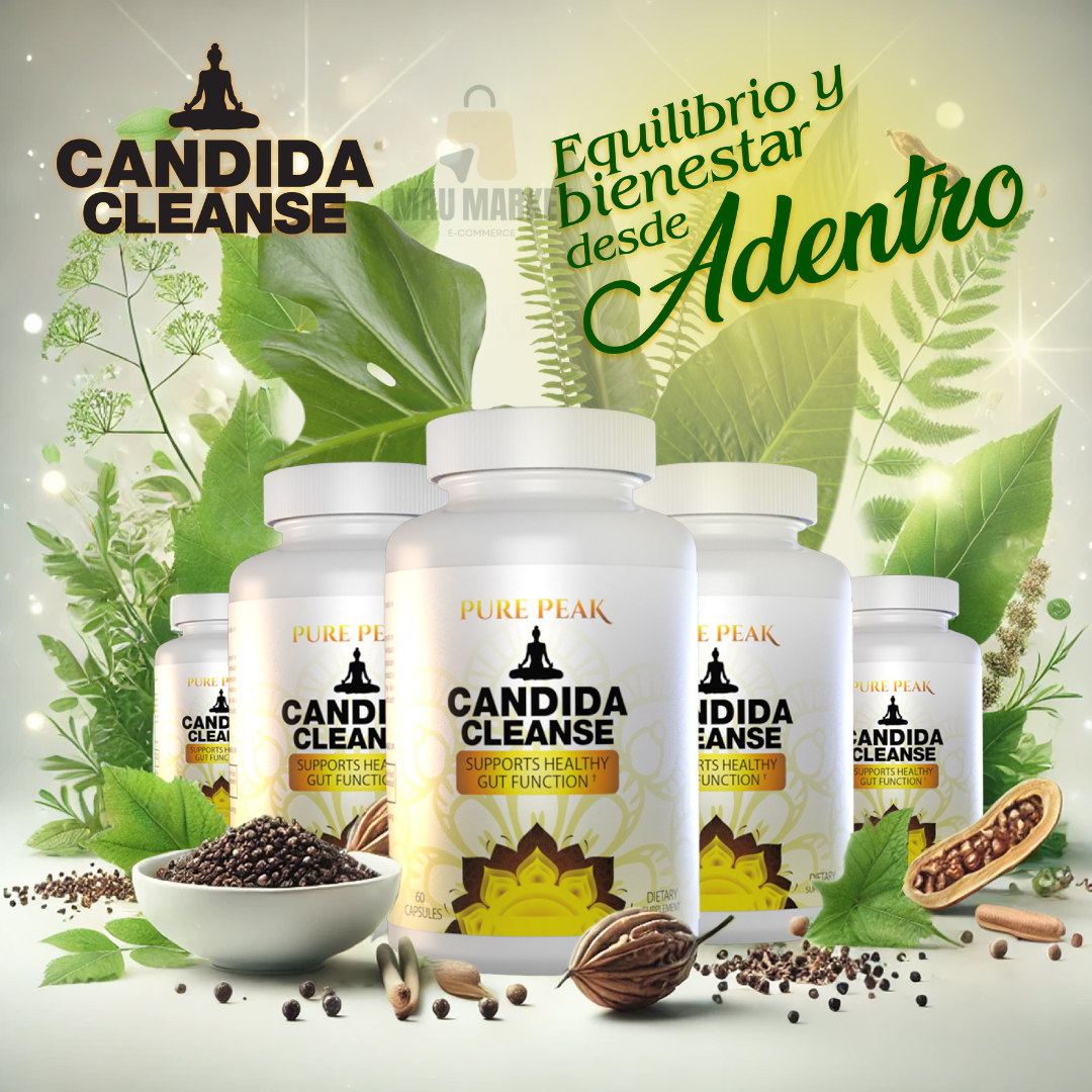 Candida Cleanse ™- Tu aliado natural para un equilibrio intestinal y bienestar total